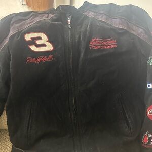Chase Authentics Black and Red Racing Jacket